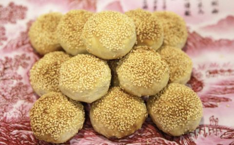 江苏黄桥烧饼。