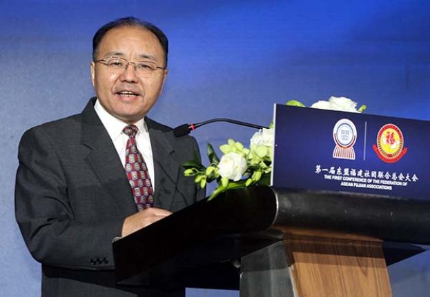 ●中国驻马大使欧阳玉靖。