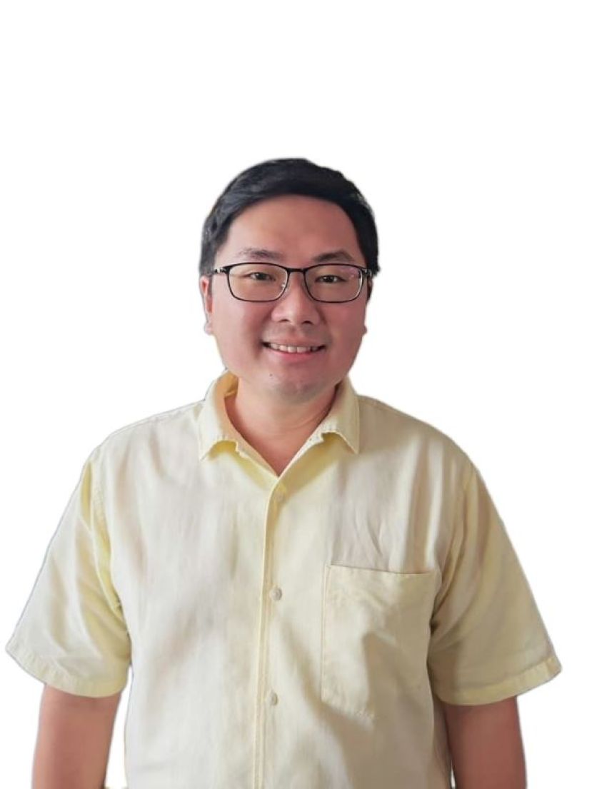 砂人联党古晋支部代秘书兼青年团团长黄笃荣。