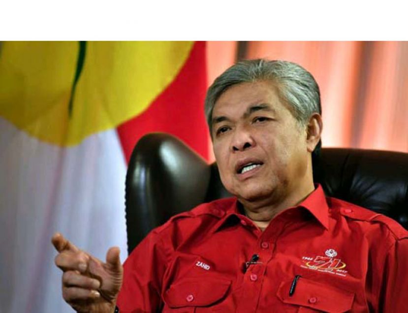 国阵主席拿督斯里阿末扎希。