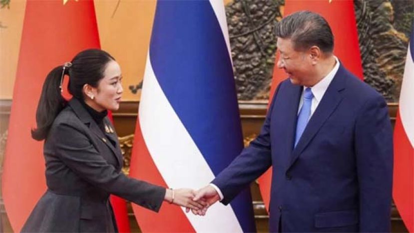 泰相佩通坦访华谈及开赌 习近平：警惕犯罪激增。