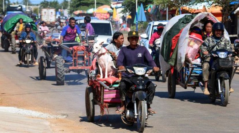 泰柬冲突，泰军将泰国湾划为高风险区域。