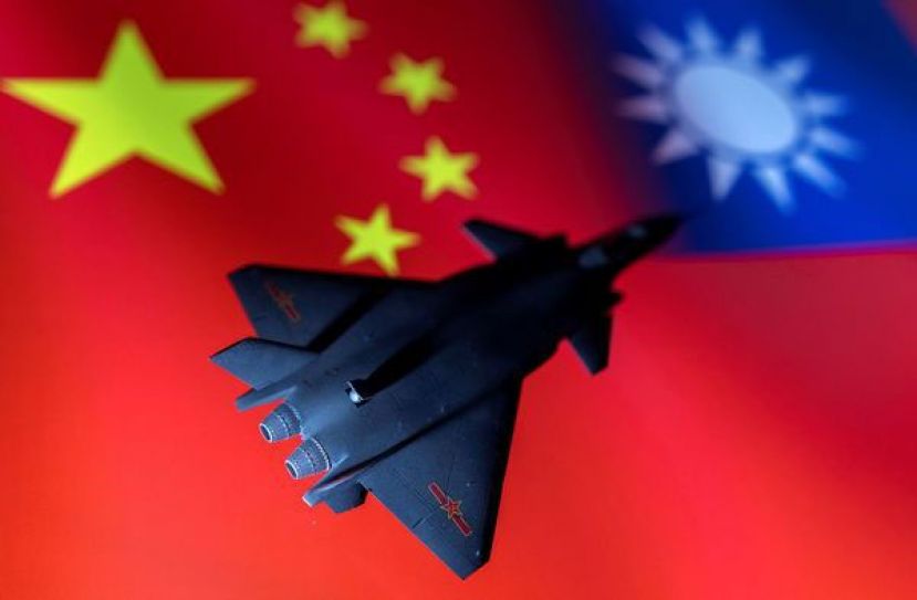 美国智库报告显示，中国加强对台施压、美国恐卷入台海危机连4年位居第一级风险。