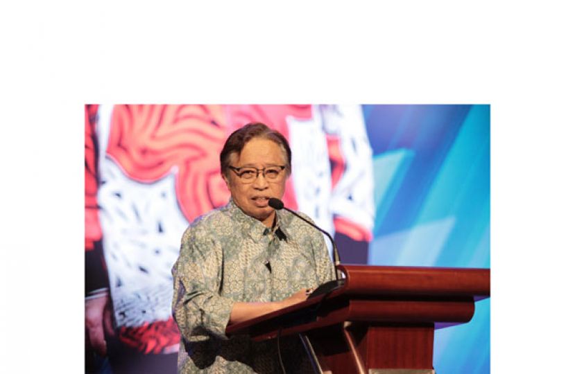 砂拉越总理丹斯里阿邦佐哈里。