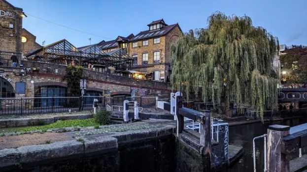 伦敦市区景点。