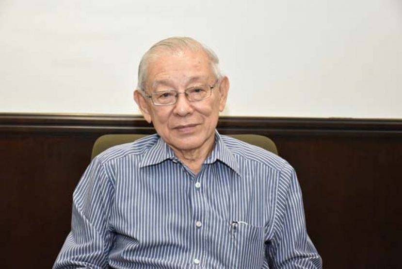 古晋中华总商会名誉会长李锦新。