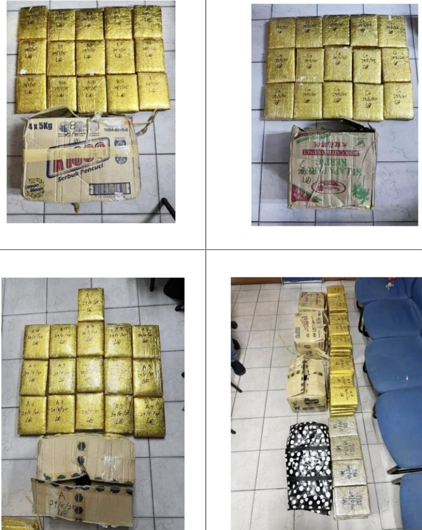 肃毒组侦破毒仓库  起近22万大麻砖