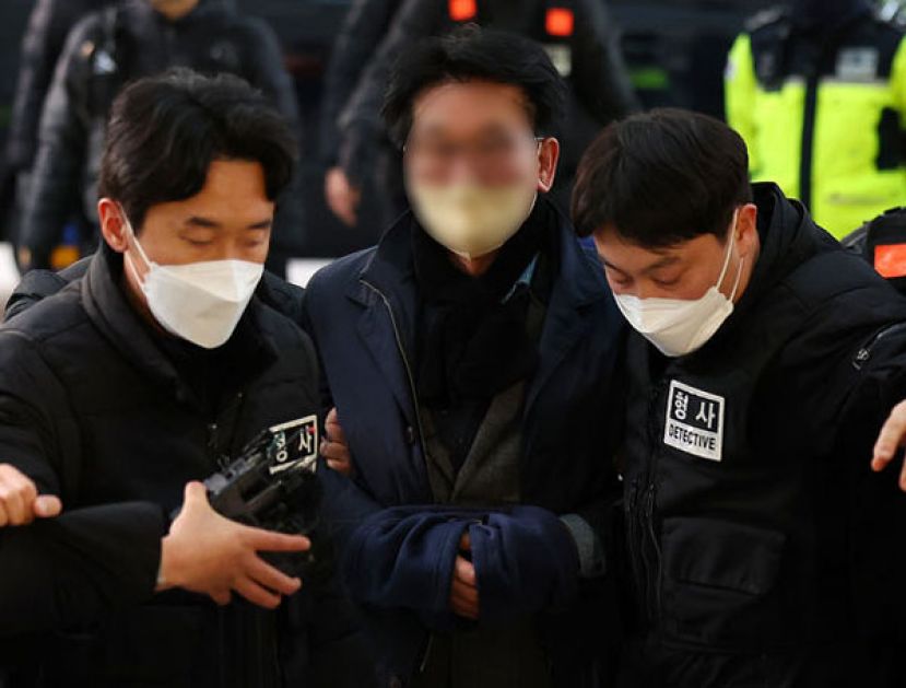 金姓男子刺杀共同民主党党代表李在明，遭到警方逮捕。