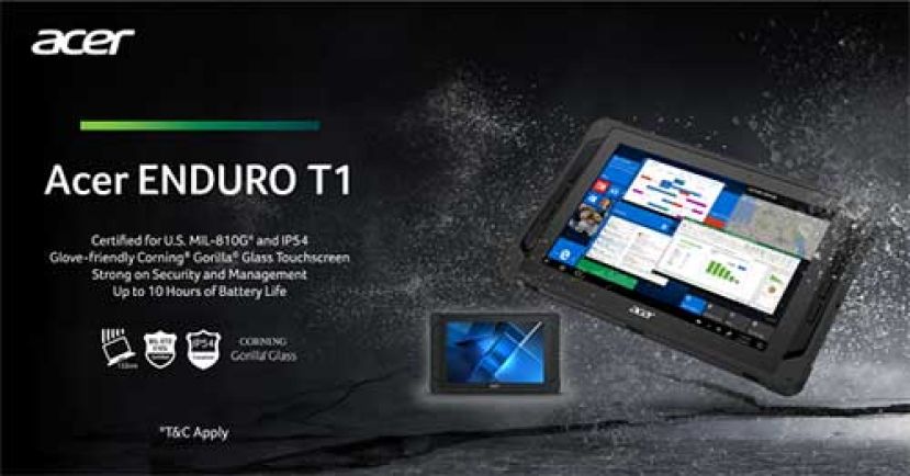 Acer 在大马推出 Enduro 强固型系列电脑