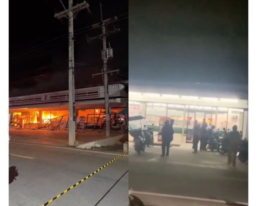 泰国多地爆发协同暴力攻击事件。