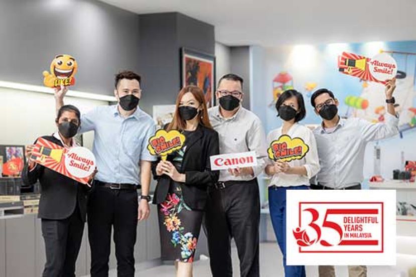 佳能通过&ldquo;与佳能绽放微笑&rdquo;活动,为其员工缔造健康和乐观的生活方式而感到自豪。