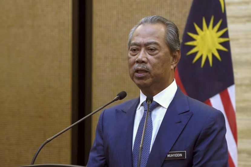 首相丹斯里慕尤丁。