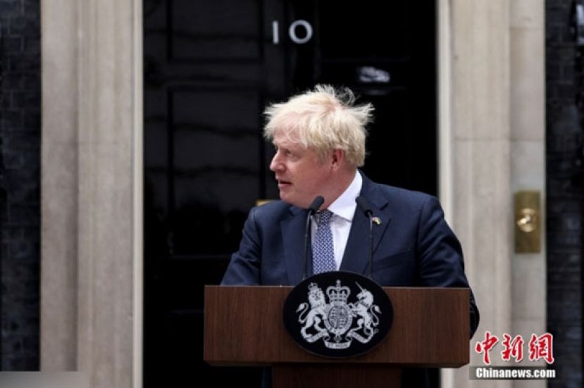 英国前首相约翰逊。