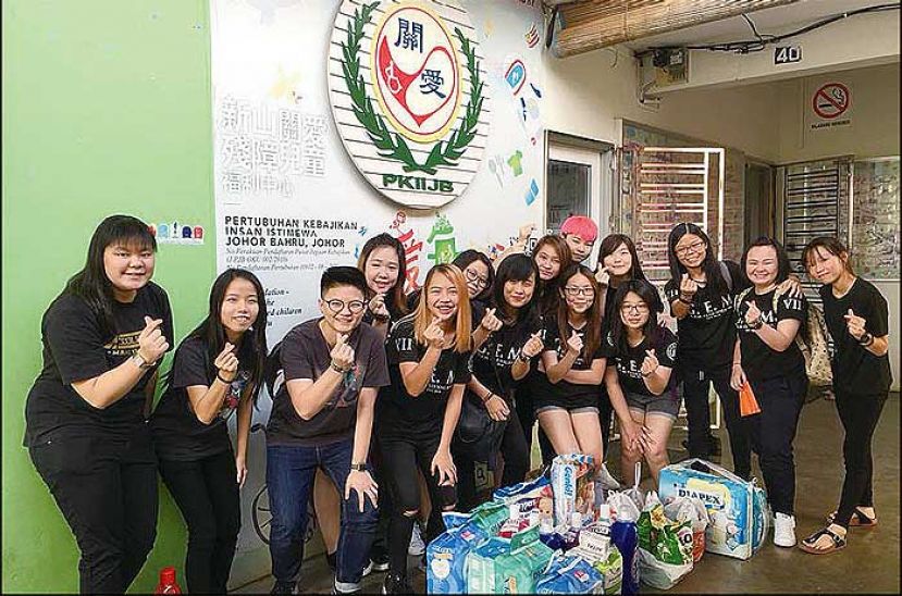 ●热心人士纷纷捐助物资予新山关爱儿童残障福利中心，为该中心的物资不足解除困境。