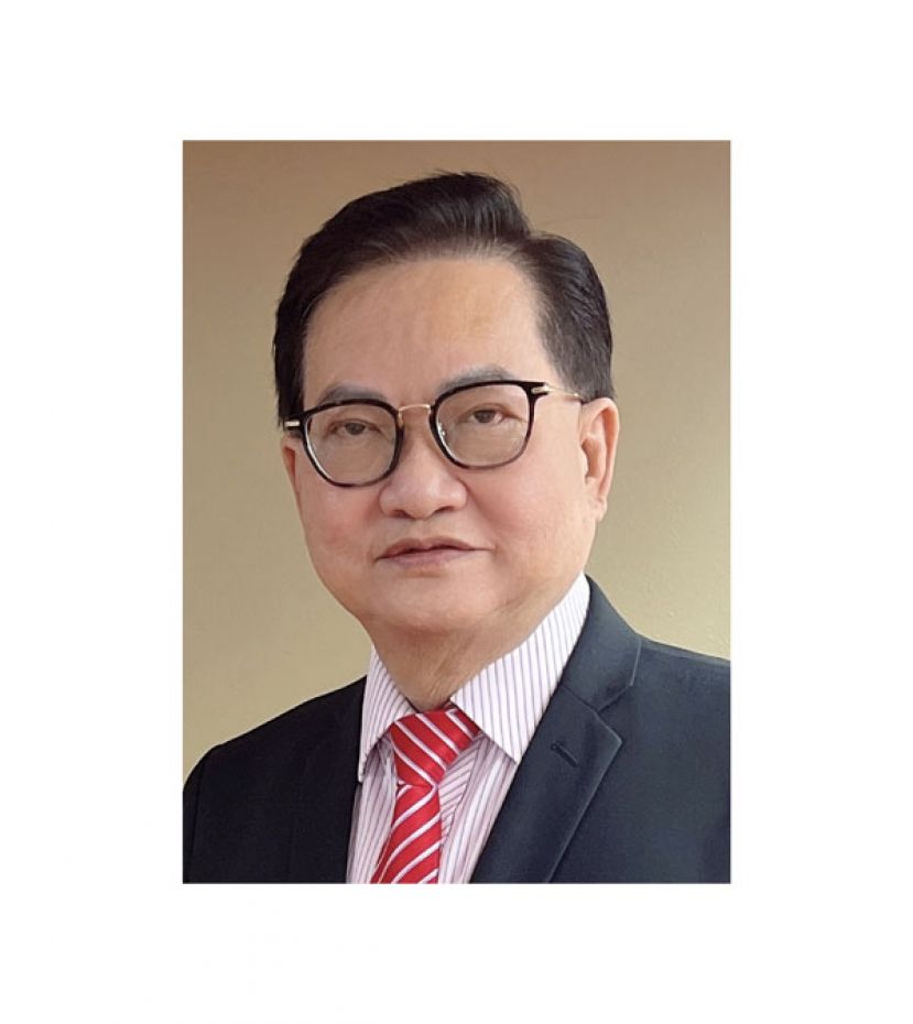 斯木省华总会长兼成邦江中华总商会会长拿督吴标生博士。