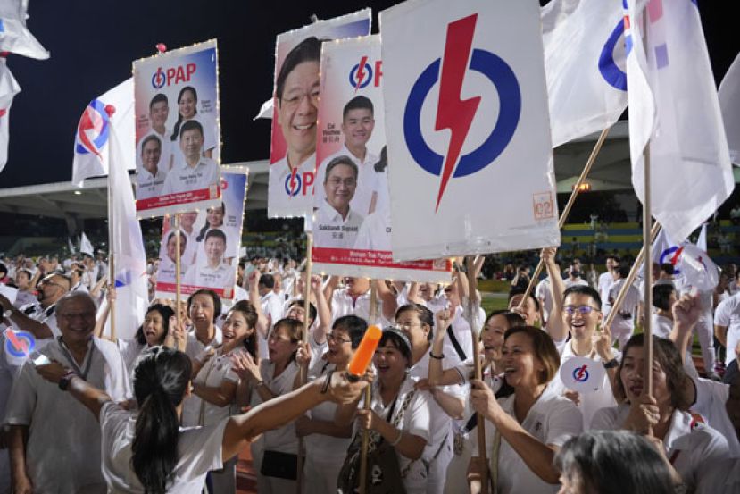 新加坡人民行动党在国会大选中胜出，延续多年执政。