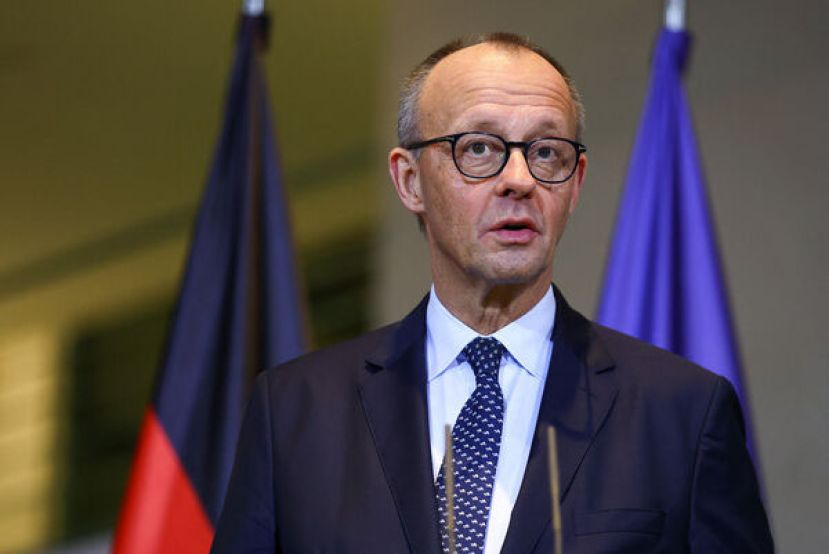 德国总理梅尔茨说，乌克兰以领土换停战的提案已送到美国总统特朗普手上。