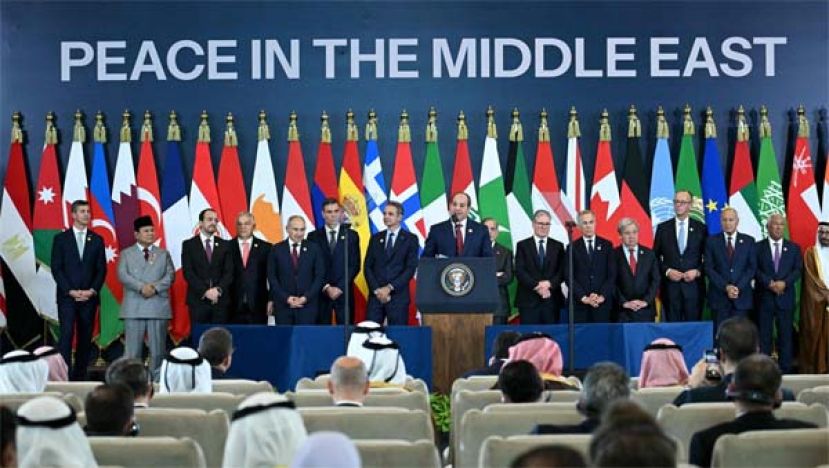 沙姆沙伊赫峰会举行，四国担保加沙停火。