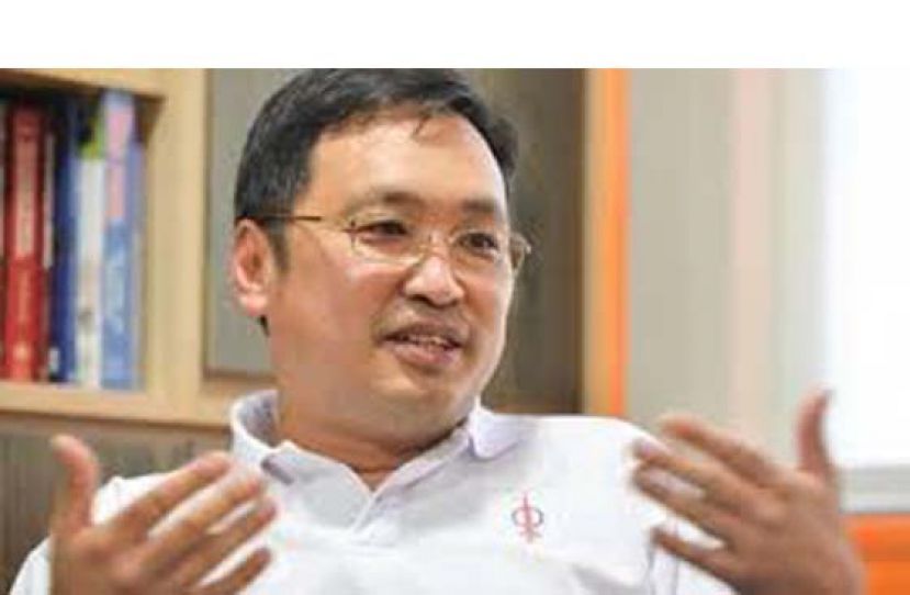 砂民主行动党主席张健仁。