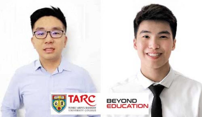 曾祥翰（左）和游笔升（右）