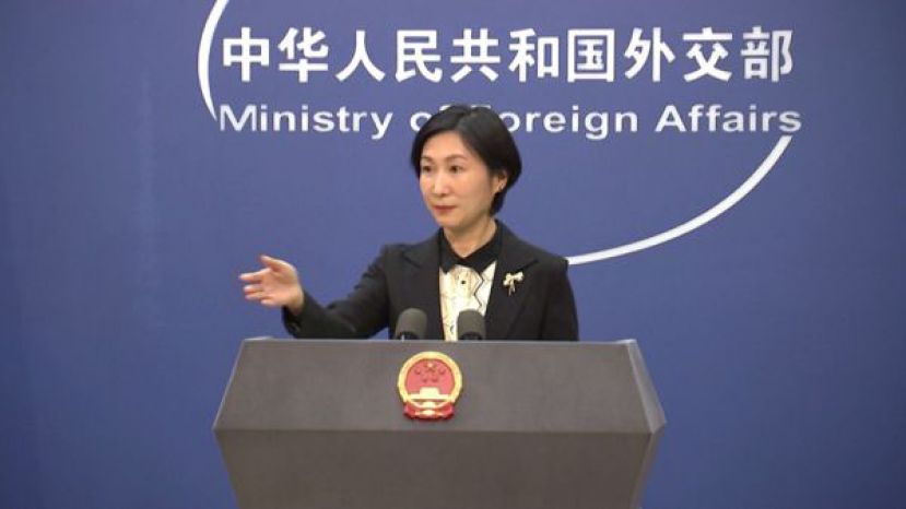 中国外交部发言人毛宁。