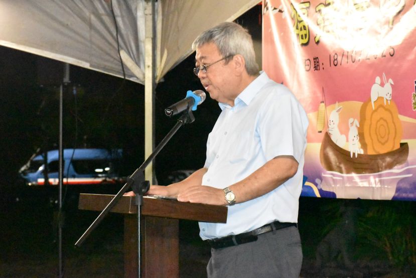 砂拉越诏安会馆主席许庆喜。