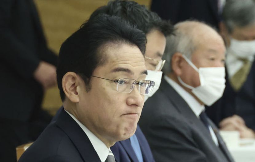 日本首相岸田文雄。