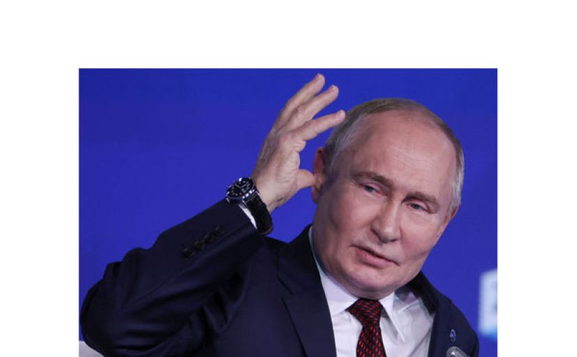 俄罗斯总统普京。