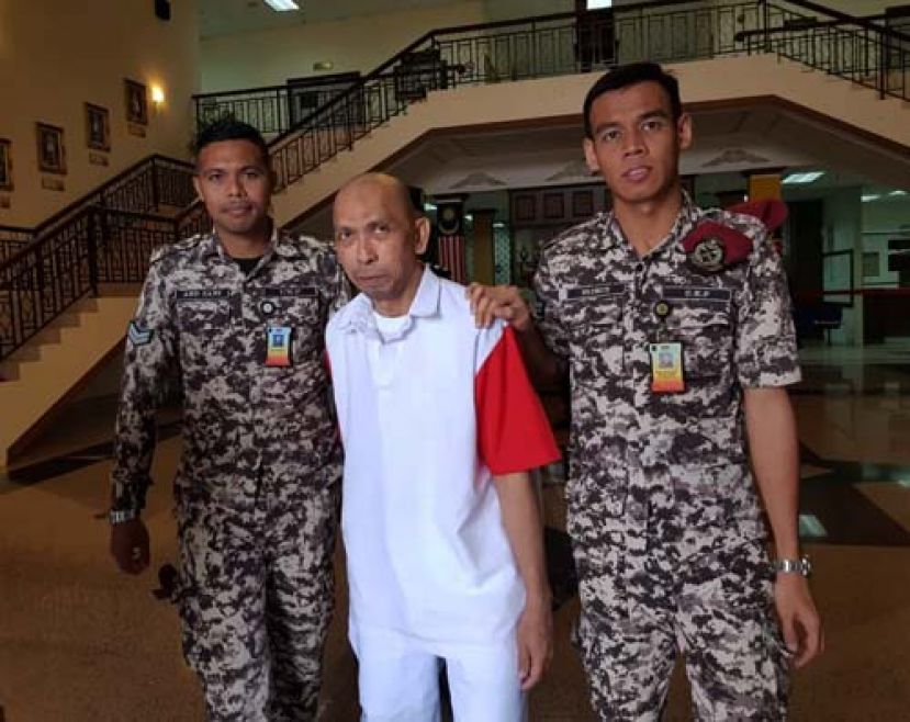 幸运逃出鬼门关的瓦友丁。