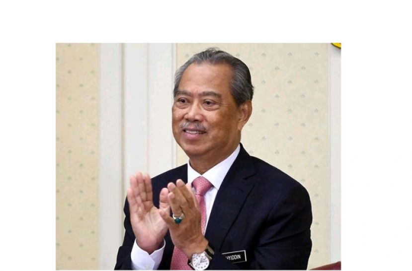 首相丹斯里慕尤丁。