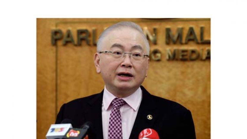 交通部长拿督斯里魏家祥。
