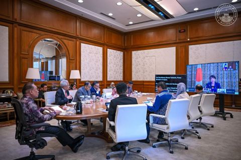 首相安华参加日本召开的亚洲零排放共同体（AZEC）能源韧性线上峰会。