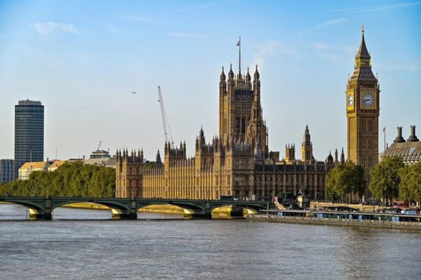 伦敦市区景点。