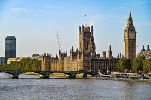 伦敦市区景点。