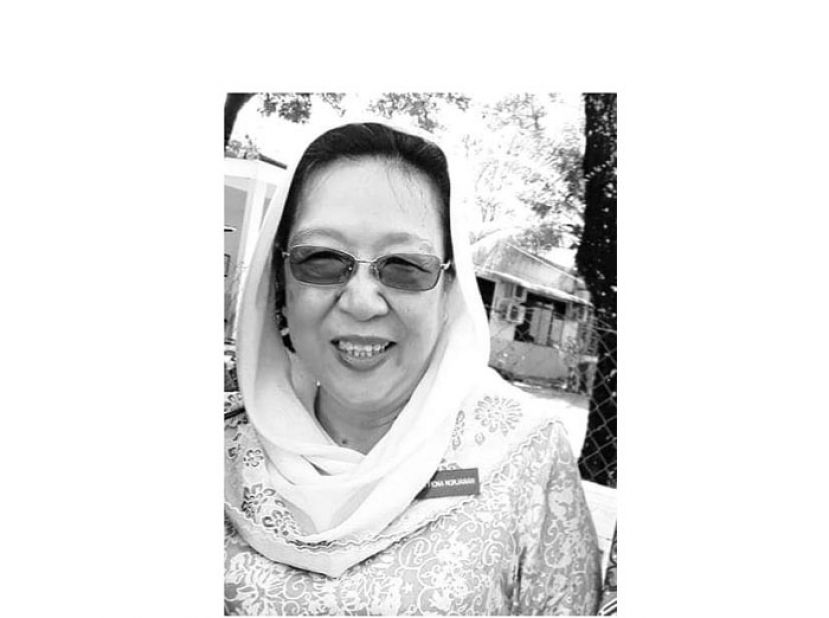 拿汀斯里菲奥娜遗照。