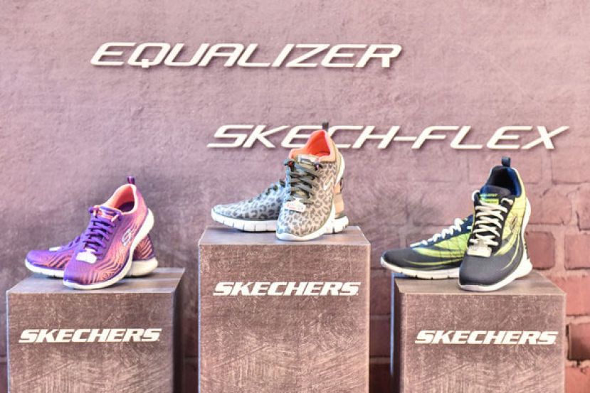 美国第三大鞋类品牌SKECHERS。