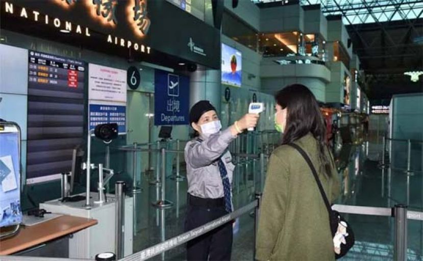 台下月1日起，要求中国旅客入境采检。