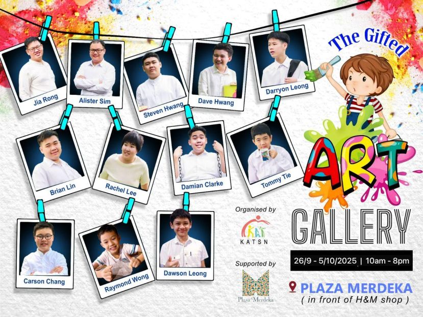 9月26日至10月5日特殊儿童展出独特的艺术作品与手工艺品