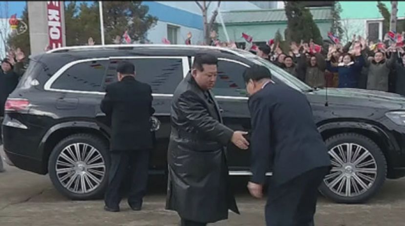 金正恩搭顶级奢华SUV　不甩国际制裁