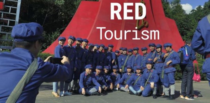 中国官方鼓励航空公司，开办&ldquo;红色旅游&rdquo;航线。