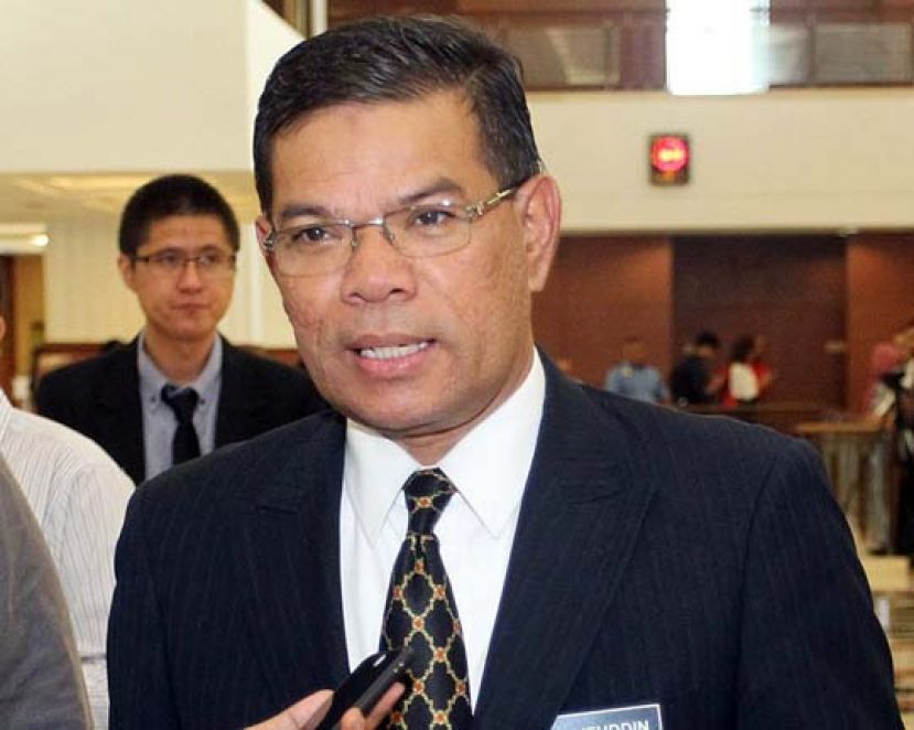 图：贸消部长拿督斯里赛夫丁。