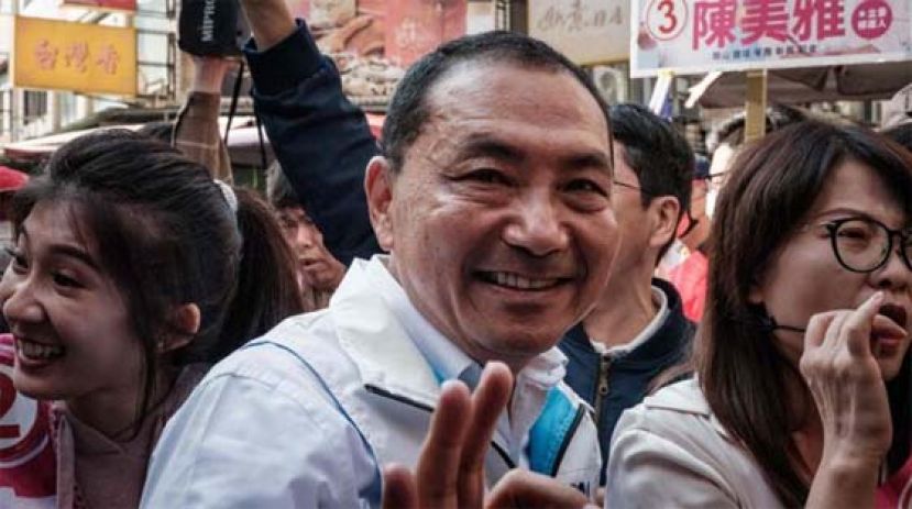 【台湾大选】 侯友宜：任内不触及统一问题。
