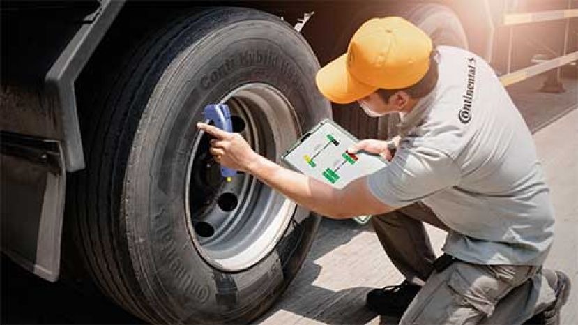 专为商用车队运营商打造的 Conti360&deg;系列服务和解决方案 (简称 Conti360&deg;) 帮助节省燃料消耗、增加行车里程并提高车  辆行驶安全性