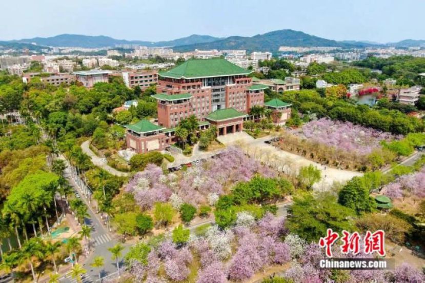华农校园风光。