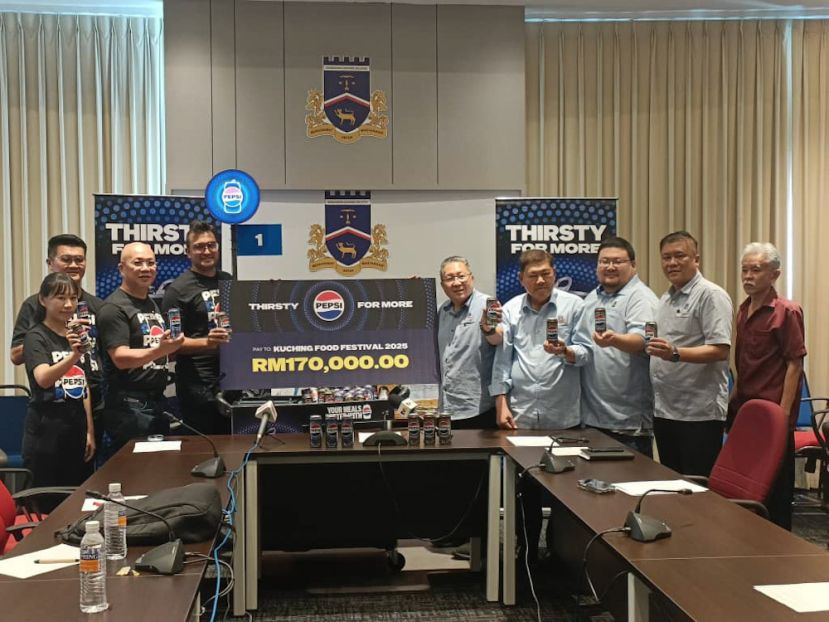 百事可乐赞助17万令吉支持古晋美食节 展现对城市发展潜力信心