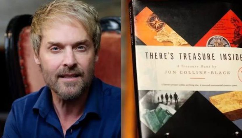 富豪柯林斯-布莱克在新书《里面有宝藏》中埋藏线索，引导读者寻找藏匿在全美5个价值逾200万美元的宝箱。