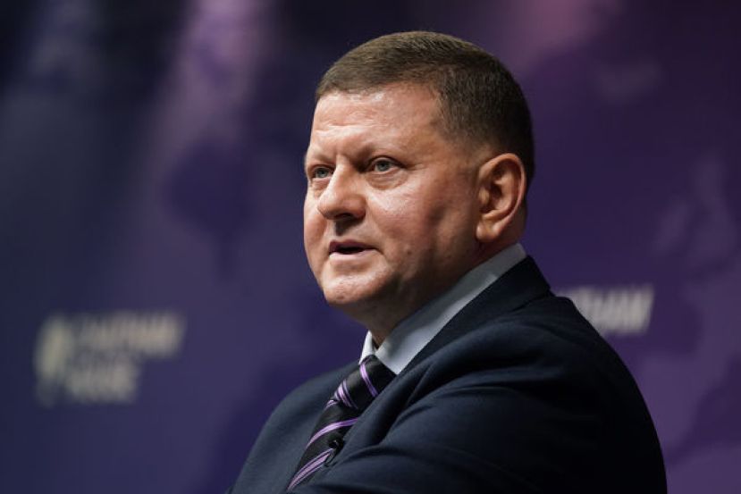 乌克兰驻英国大使、前武装部队总司令扎卢兹尼。