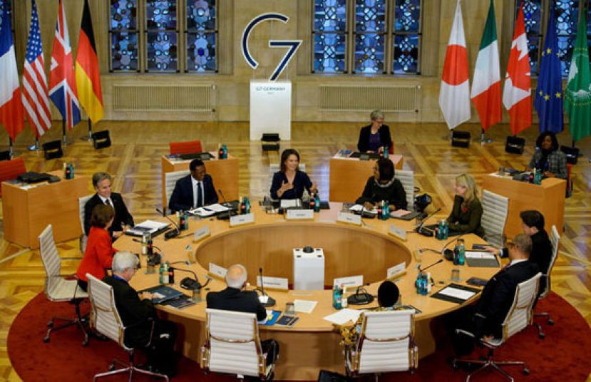 七大工业国集团（G7）外长会议在德国展开。