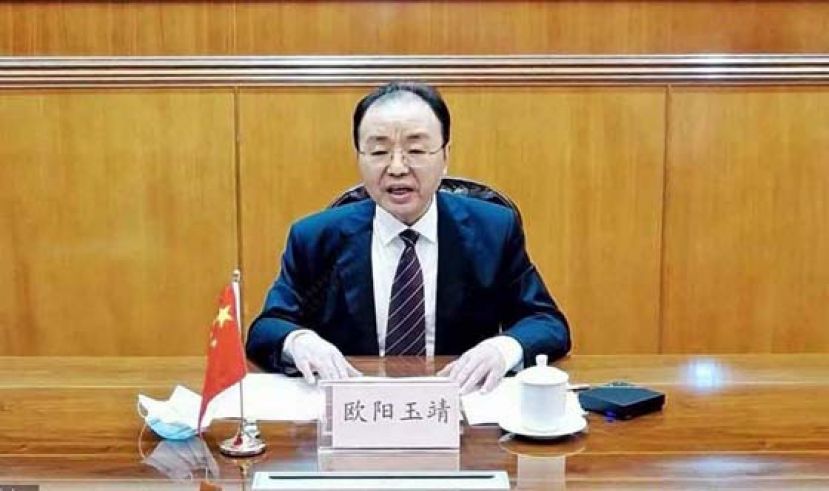 中国驻马来西亚大使欧阳玉靖。