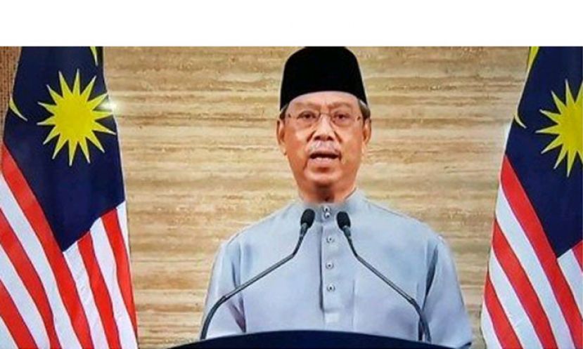 首相丹斯里慕尤丁。